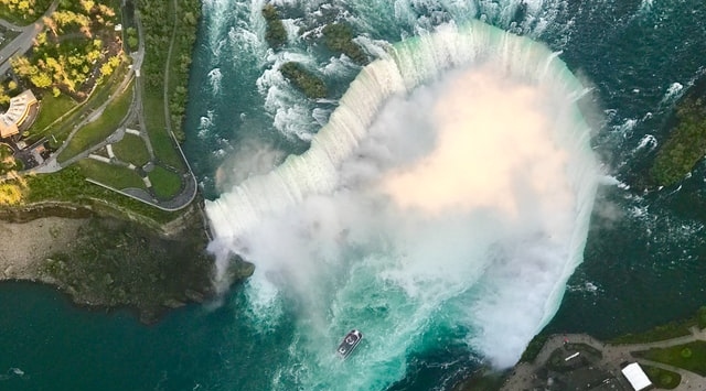 Niagara Falls van boven af